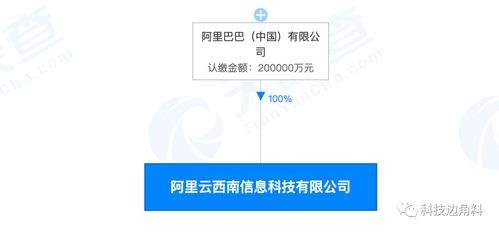 阿里巴巴成立阿里云西南科技公司，注冊(cè)資本20億元深耕計(jì)算機(jī)軟硬件技術(shù)開發(fā)